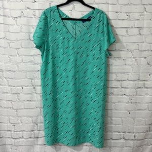 NWOT Mint Green V Neck Dress